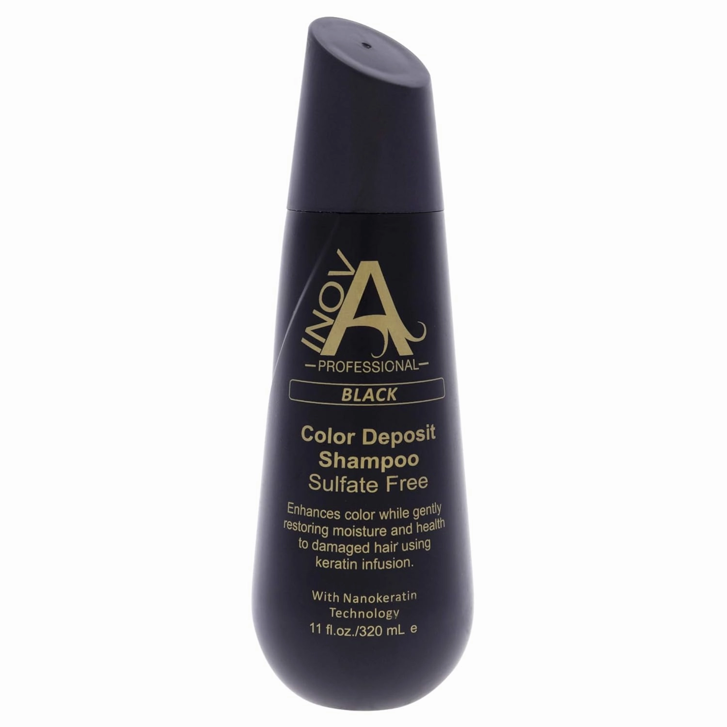 Color Revive & Enhance - Smooth Protection Sulfate-Free Shampoo - Color Deposit Black, 11 Fluid Ounce
