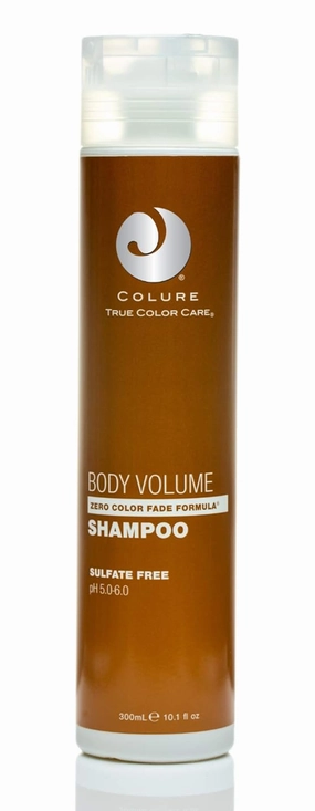 COLURE Body Volume Shampoo repairs dry, damaged tresses and strengthens color-treated hair.