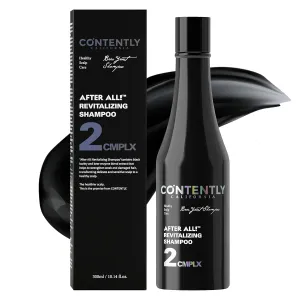 Contently After All! Revitalizing Shampoo 10.14 fl.oz Stronger and Healthier Volumizing Hair Scalp Shampoo Rich in Biotin Probiotics Paraben Silicone Free