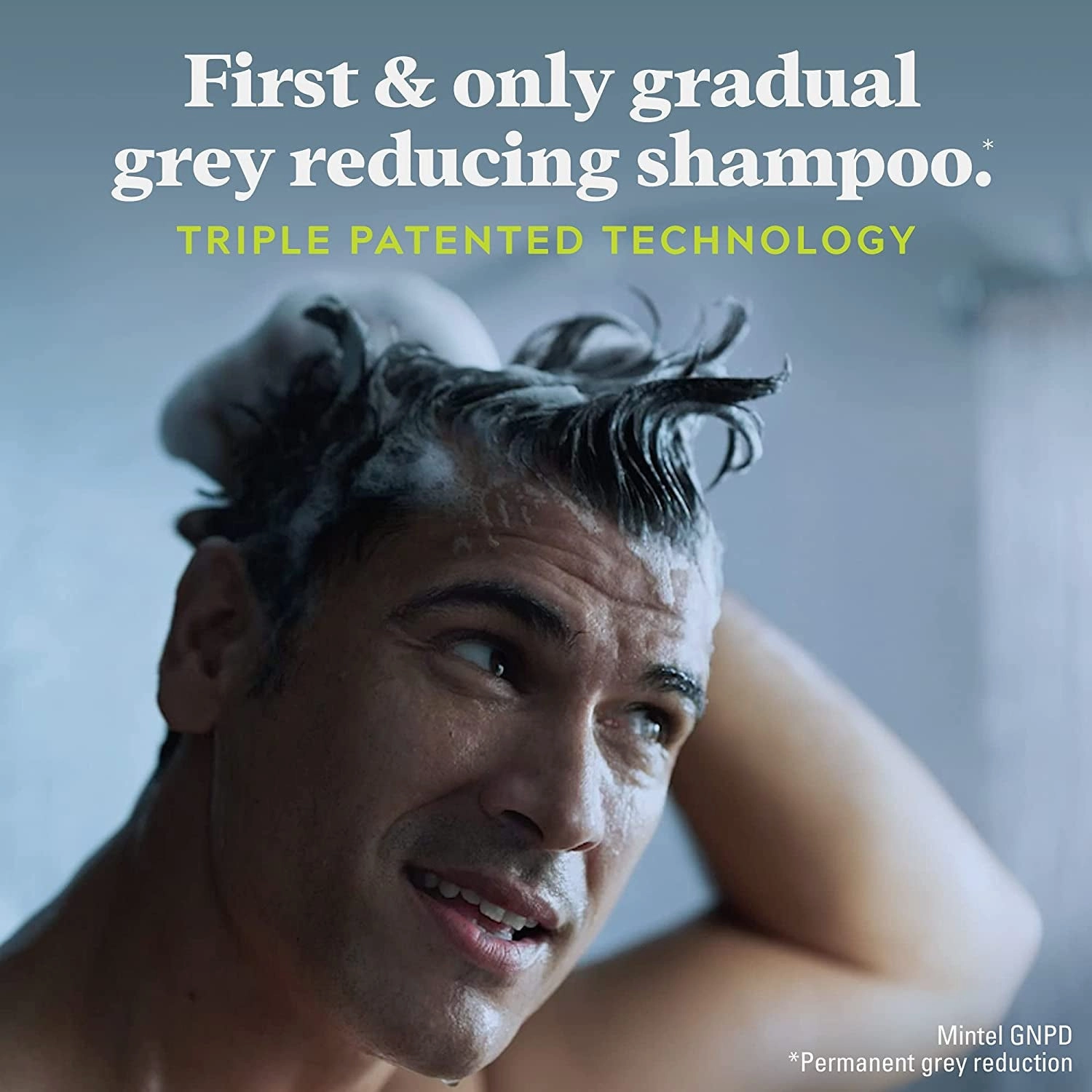 Control GX Grey Reducing Shampoo, Gradual Hair Color for Stronger and Healthier Hair, 4 Fl Oz - Pack of 1 (Packaging May Vary)