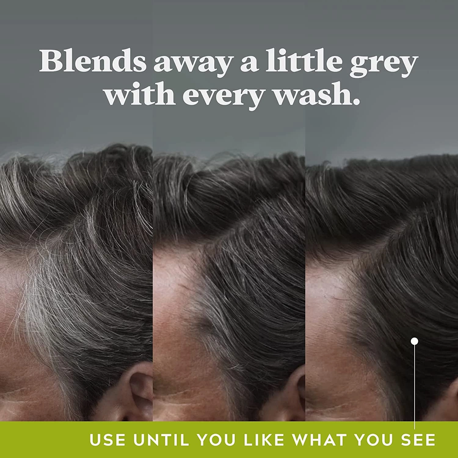 Control GX Grey Reducing Shampoo, Gradual Hair Color for Stronger and Healthier Hair, 4 Fl Oz - Pack of 1 (Packaging May Vary)