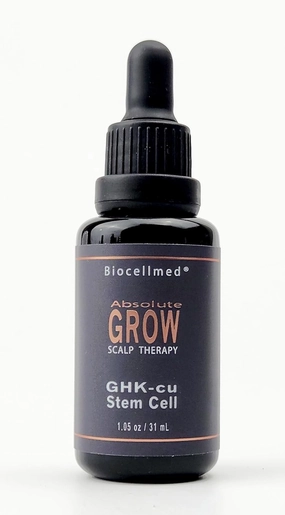Copper Peptide Absolute GROW® Scalp Serum with Copper Peptides and Plant Stem Cells for Hair, 1.05 oz
