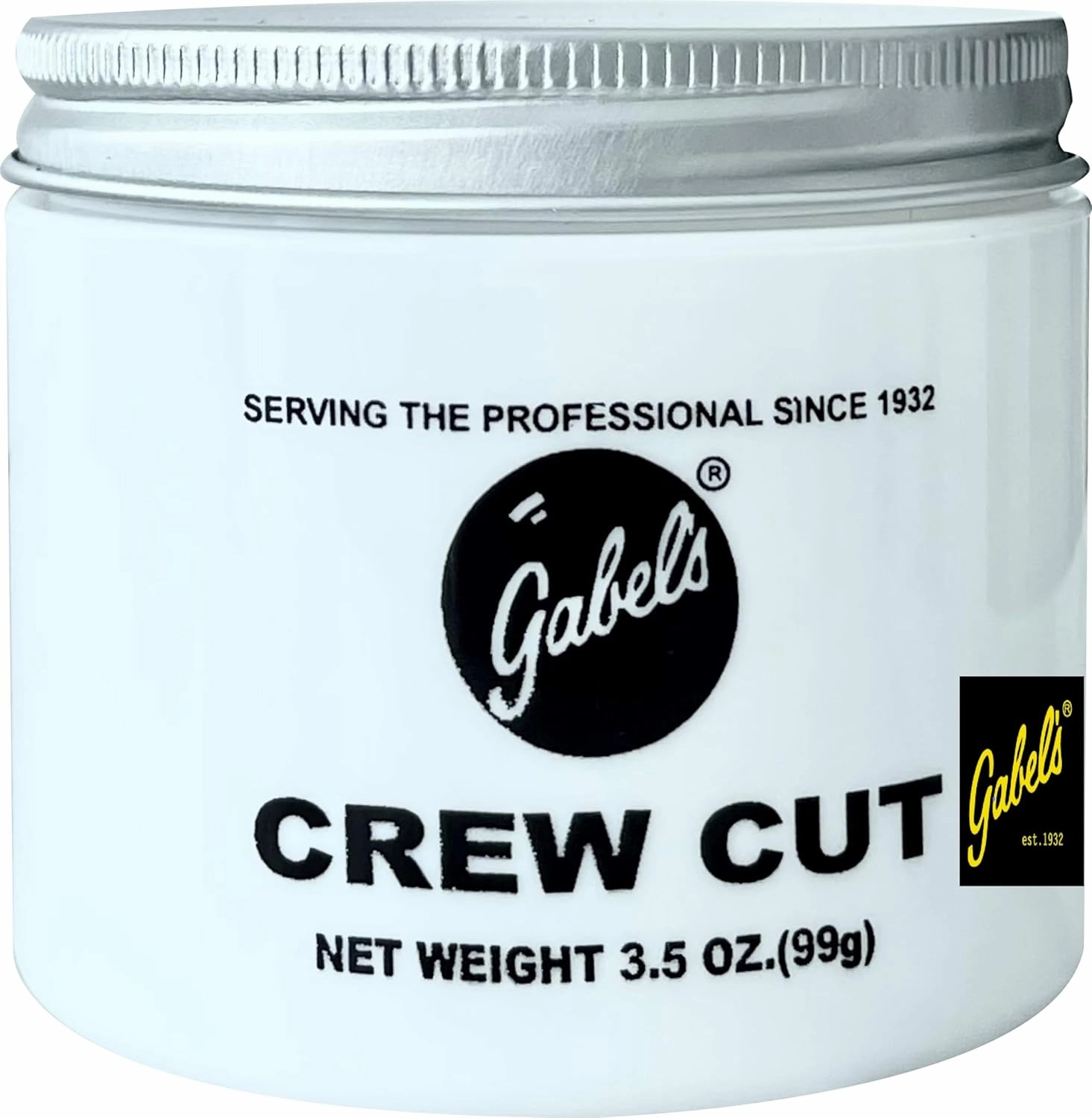 Crew Cut Butch Wax 3.5oz (Old school Oil Based) Purple Hair Wax for men. Flake Free. NOT for Hair Dye.