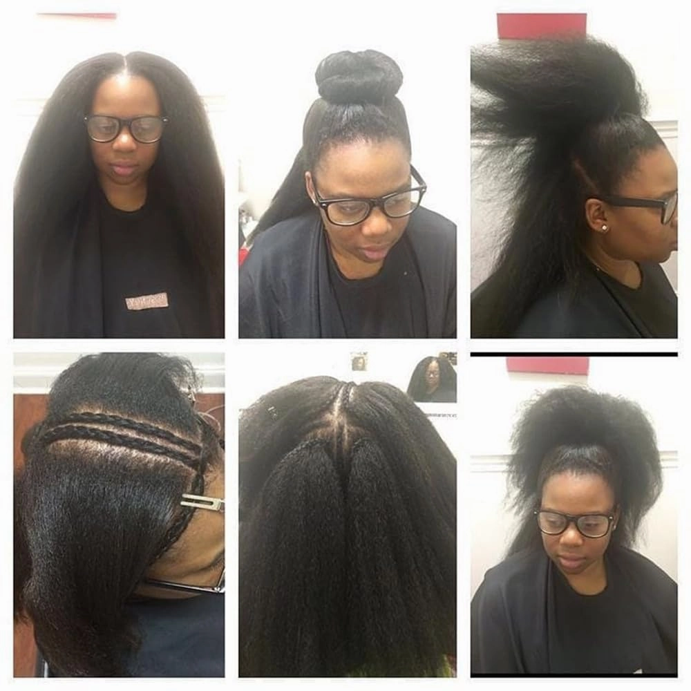 Crochet Vixen Bundles 22 inch Kinky Straight Crochet Hair for Black Women 3 Packs Premium Synthetic Fibers Crochet Braids (TGrey, 22 inch)