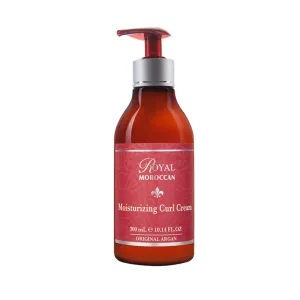 Curl Cream for Frizzy Hair Control and Color Treated Hair, 300 ml (10.14 oz) - Moisturizing Curl Defining Conditioner Styling Cream with Argan Oil
