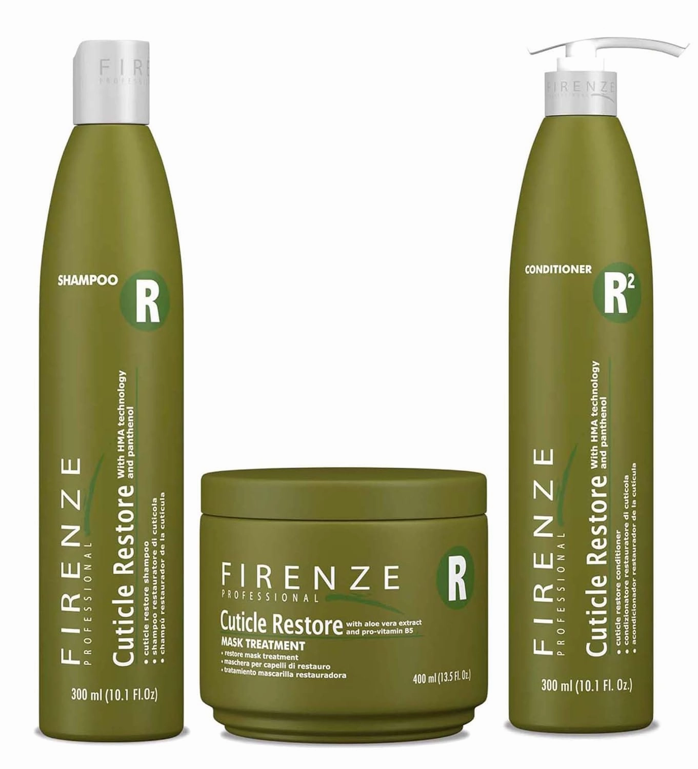 Cuticle Restore TRIO - Cuticle Restore Shampoo, Conditioner & Mask Treatment, Includes Gift Bag