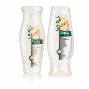 Dabur Vatika Naturals Shampoo and Conditioner Set (Garlic) - 400   400ml