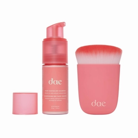 DAE Hair Fairy Duster Dry Shampoo & Kabuki Blending Brush Duo