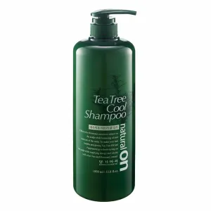 Daeng Gi Meo Ri-Tea Tree Cool Shampoo, Tea Tree Oil and Aloe Vera Extracts give a Refreshing Feeling to Oily Hair, Moisture to Dry Hair, Soft and Mild Cleansing Effect, 1000ml
