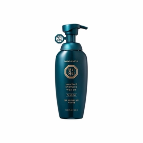 DAENG GI MEO RI - Shampoo for Oily Hair - Korean Scalp Care, Sebum Control, Herbal Extracts - K-Beauty Hair Cleanser - 400ml 13.5FL OZ, Heartleaf 어성초