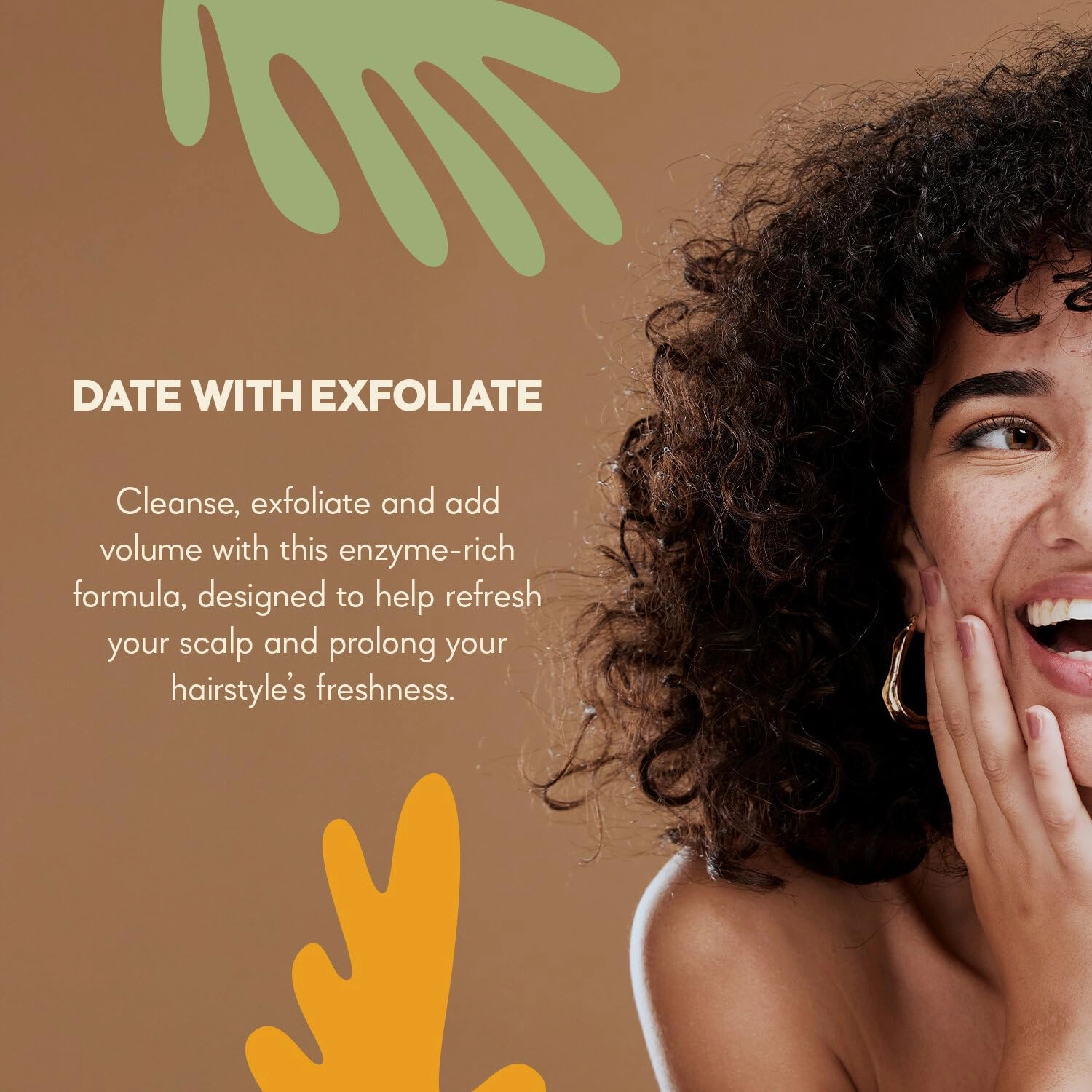 Date With Exfoliate – Multi-Function Enzymatic Exfoliating Shampoo with Ficin – For Deep Cleansing & Refreshing of the Scalp – Net 5.88 Fl. Oz/ 250 ml