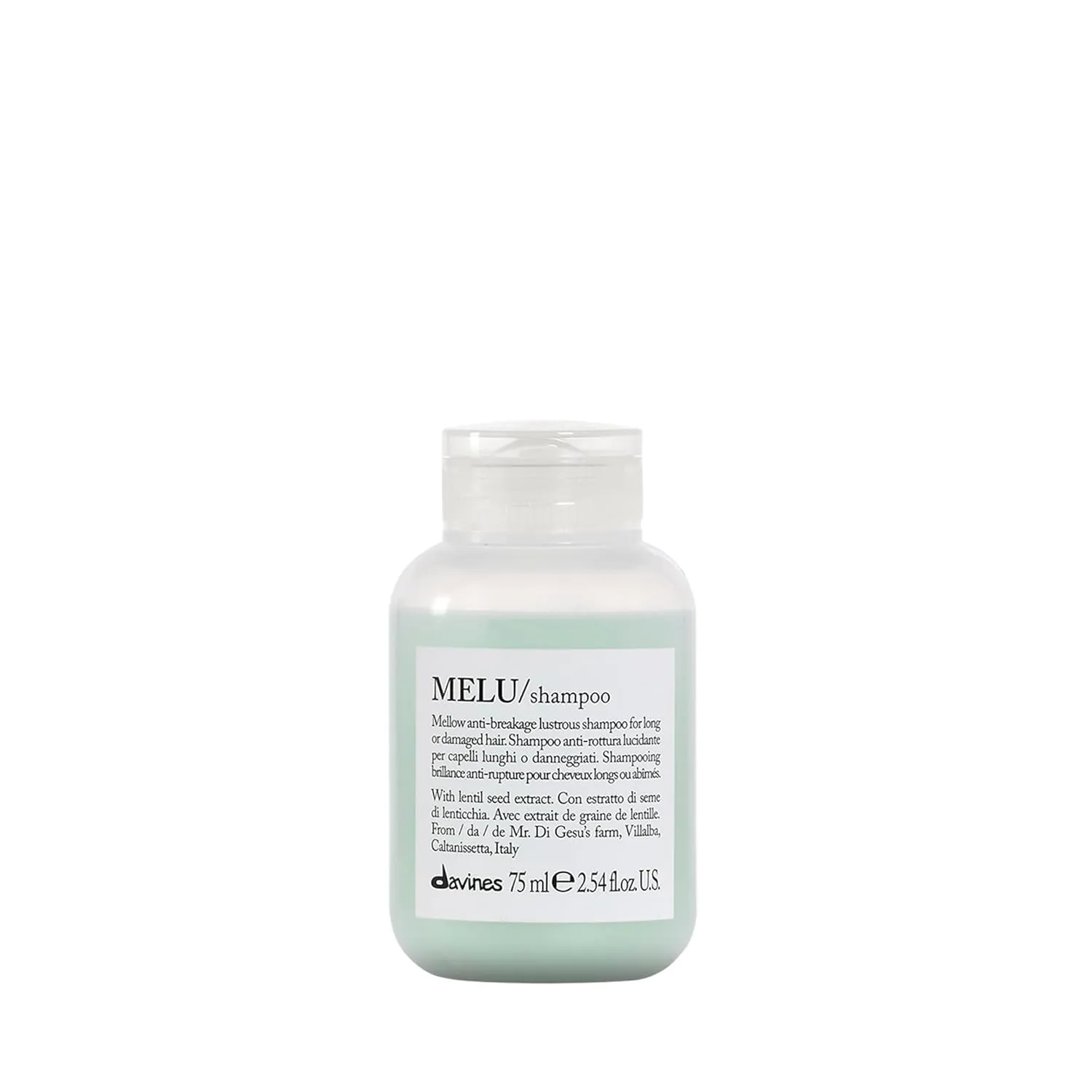 Davines MELU Shampoo, Anti-Breakage Cleansing For Long Or Damaged Hair