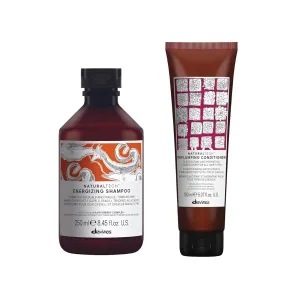Davines Naturaltech ENERGIZING Shampoo Gentle Cleansing And Protection for Fragile Or Thinning Hair, Revitalize And Energize The Scalp