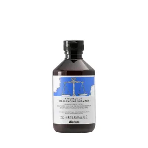 Davines Naturaltech REBALANCING Shampoo, Gently Cleanse The Scalp While Assisting With Excess Sebum Production, Add Shine