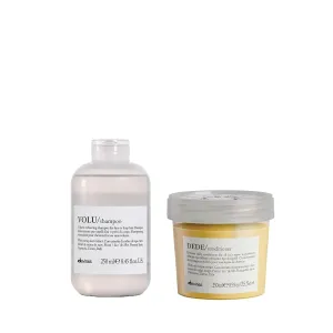 Davines VOLU Shampoo, Volume Shampoo For Fine, Thin Hair Types, Gentle Everyday Volumizing