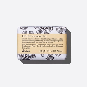 DAVINES DEDE SOLID SHAMPOO BAR FOR ALL HAIR TYPES 100G