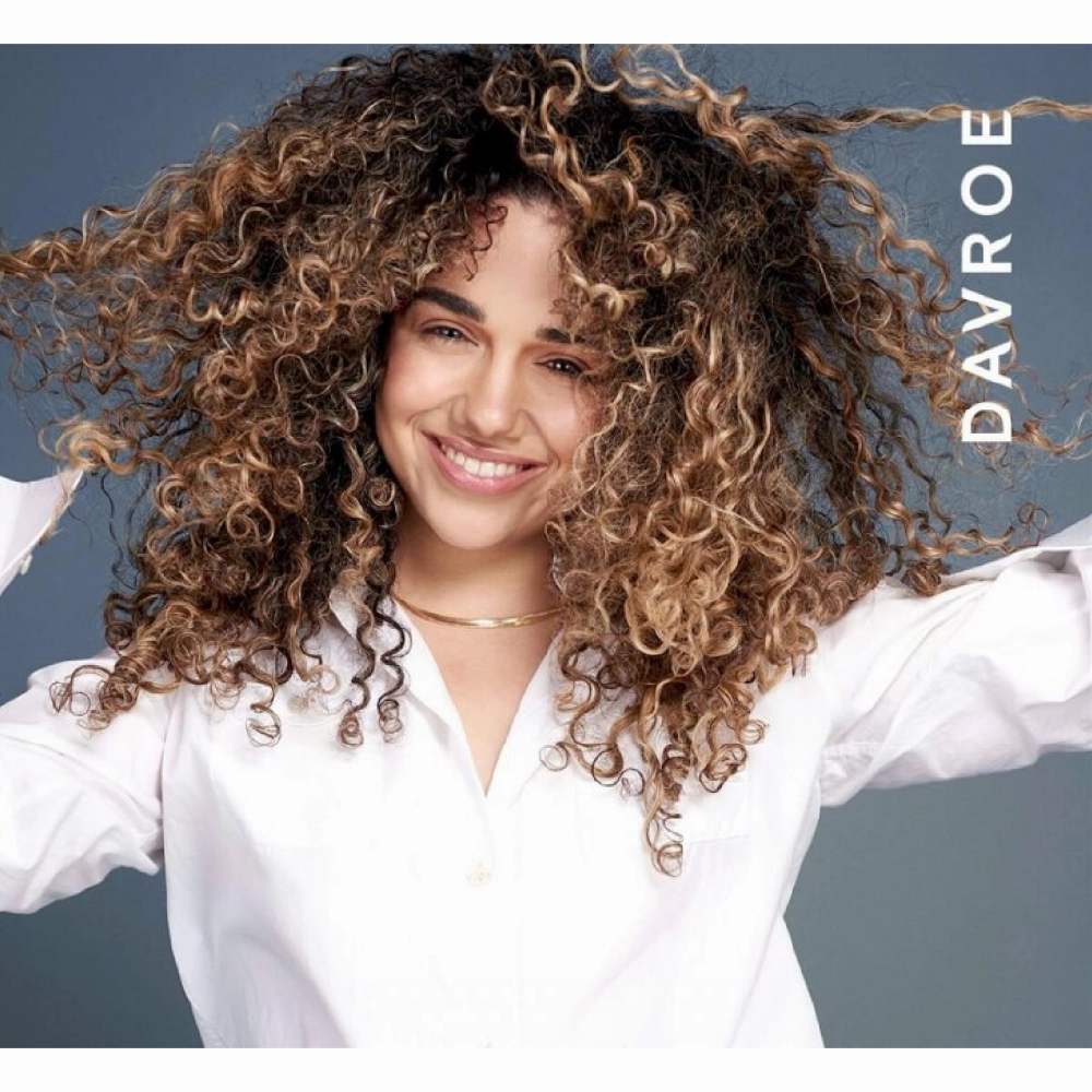 DAVROE CURLICUE CLEANSING CLAY FOR CURLY HAIR 300ML