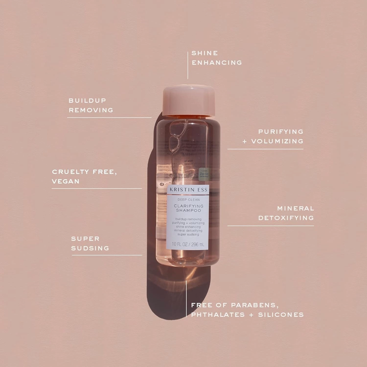 Deep Clean Clarifying Shampoo for Oily Hair & Build up | Detox Purifying   Cleansing Oily Hair Treatment - Sulfate Free   Vegan - Product for Thick, Curly   Color Treated Hair