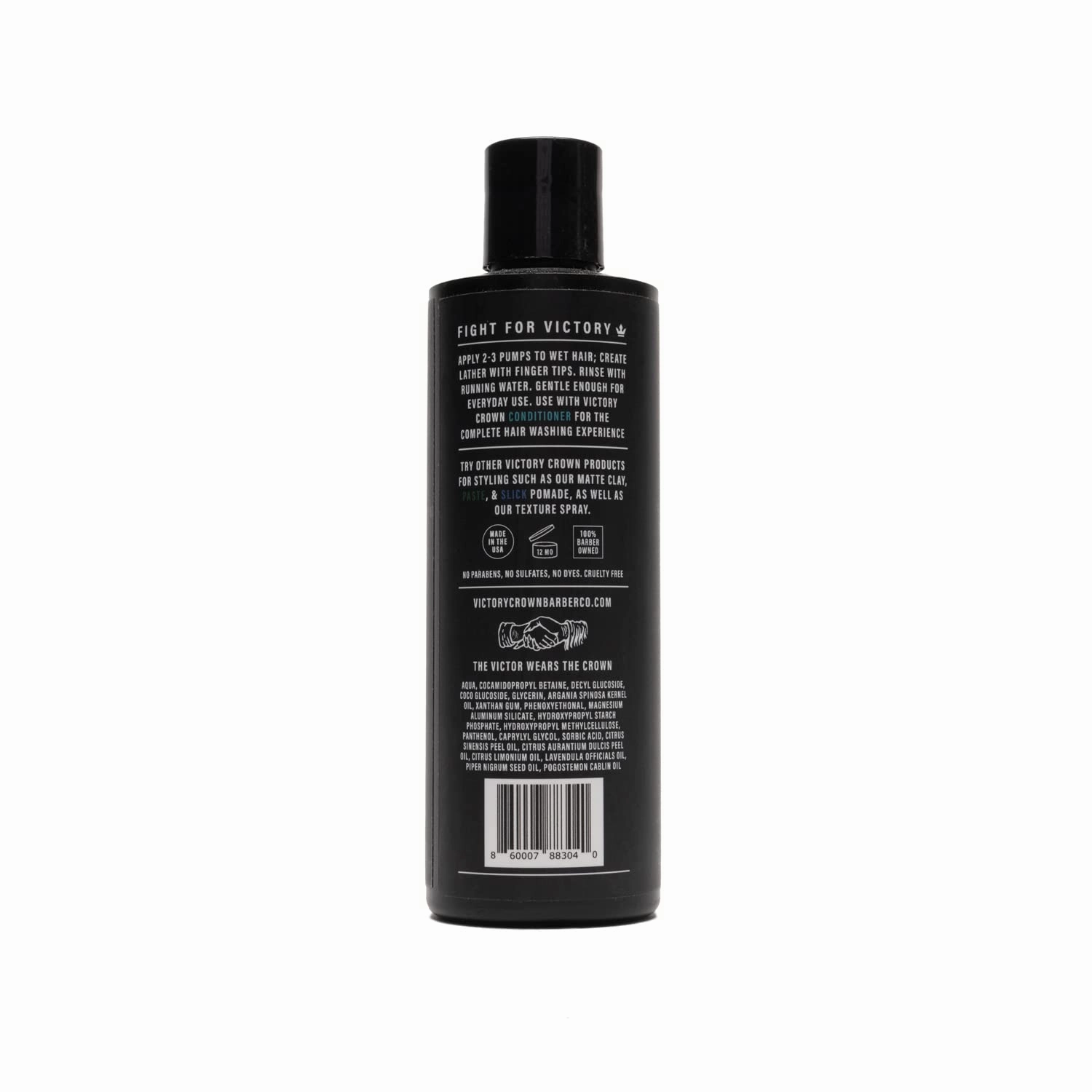Deep Cleansing Shampoo Removes Product & Grime from All Hair Types with Argan Oil & Pro-Vitamin B5, 8 Oz