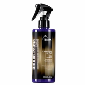 Deluxe Prime Champagne Blond Toner - Violet Purple Spray Treatment Neutralizes Warm, Brassy Yellow Tones on Blonde, Highlighted, Silver and Bleached Hair for the Perfect Platinum Effect.