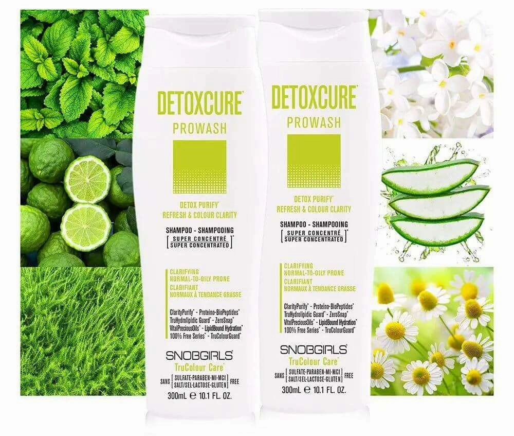 DETOXCURE Prowash Vegan Hair Shampoo & Pump