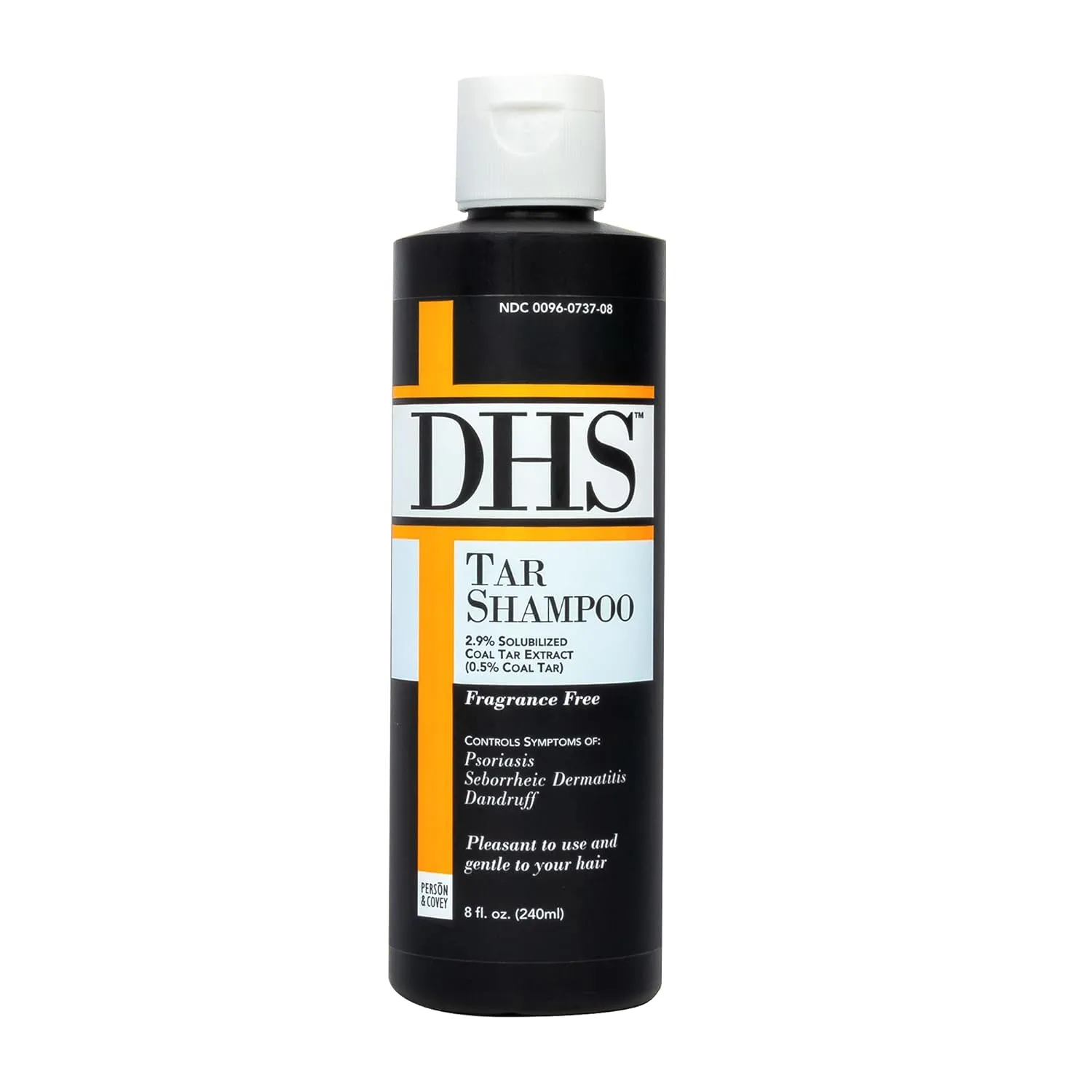 DHS Tar Shampoo, 8 Fluid Ounce