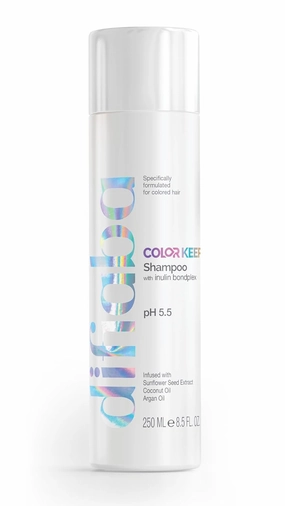 Difiaba - Color Keep - Shampoo for Color-Treated Hair - Extend the Life of Any Color - Infused with Sunflower Seed Extract, Coconut, & Argan Oil - Reduces Frizz - Adds Shine (33.8)