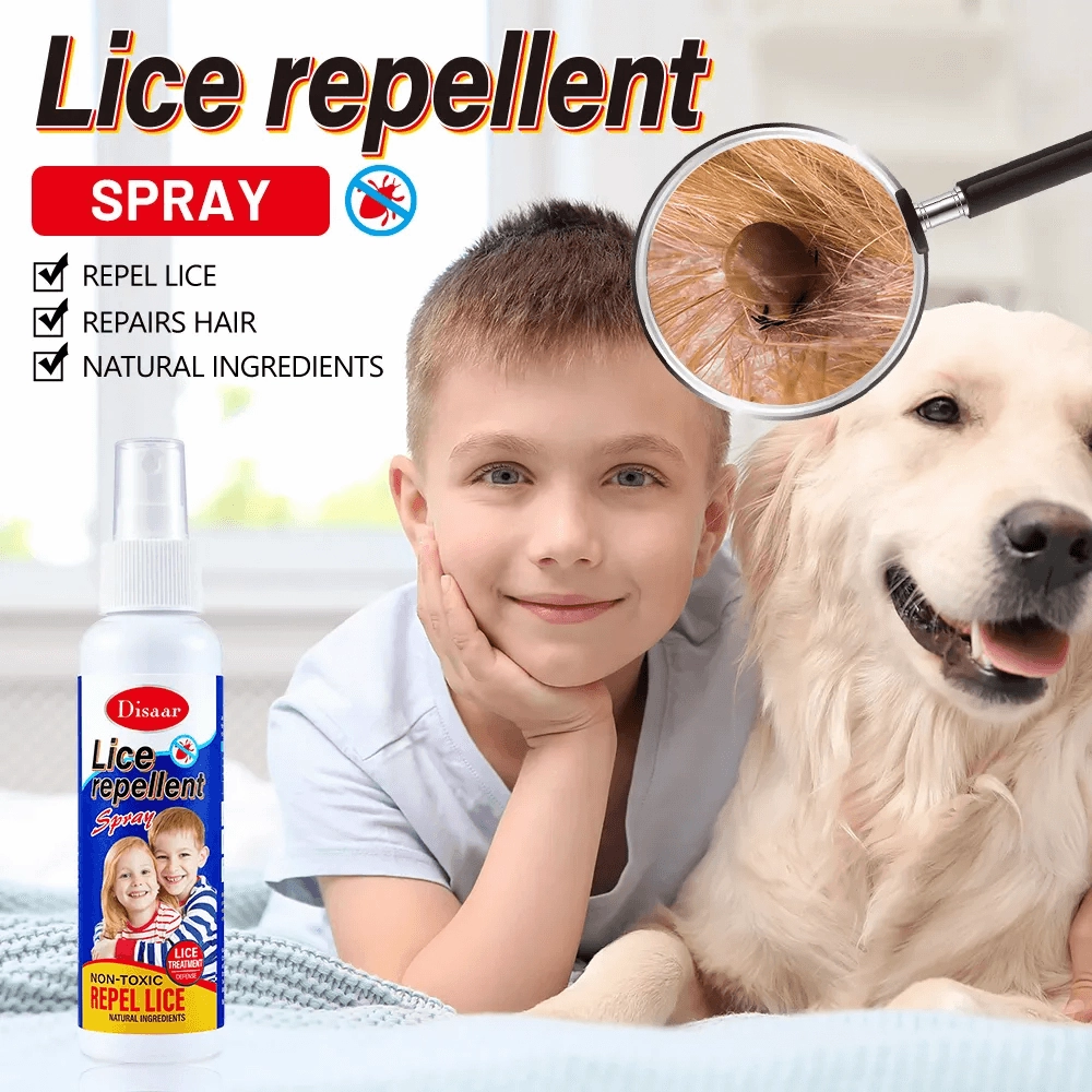 Disaar Lice Repellent Spray With Mint & Rosemary - 120ml