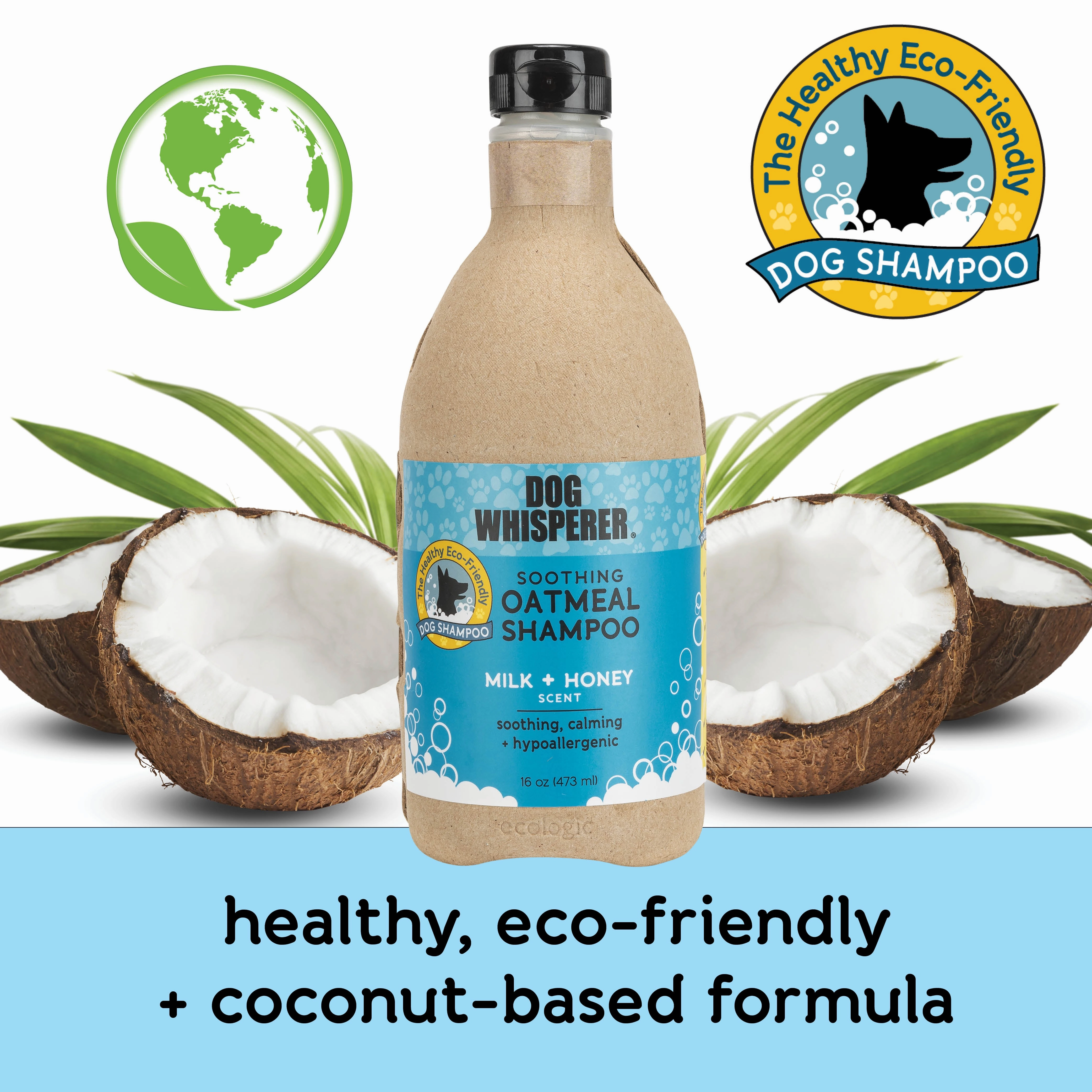 Dog Whisperer® Soothing Oatmeal Dog Shampoo - Milk & Honey