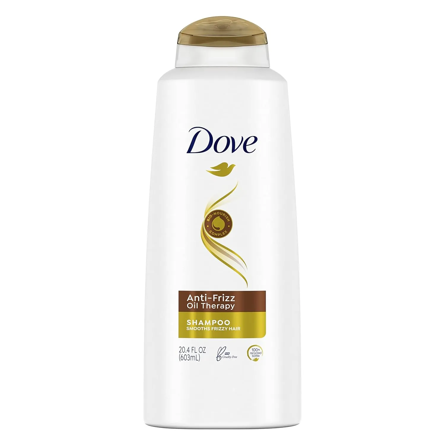 Dove Nutritive Solutions Shampoo, Anti-Frizz Oil Therapy 20.4 Fl oz