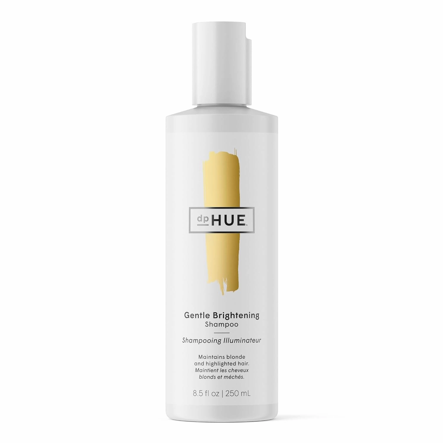 dpHUE Gentle Brightening Shampoo - 8.5 oz - Cleanses While Boosting Brightness & Shine - Fresh, Floral Scent - Color Safe, Vegan, Cruelty Free