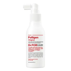 Dr.FORHAIR Folligen Original Tonic 4.06 fl oz 120 ml For Thinning Hair Care Spray Treatment Support Hair Growth Strength Thickening Root Enhancer