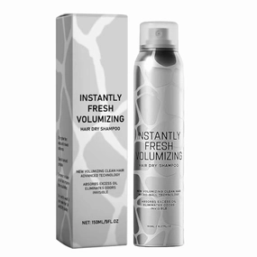 Dry Shampoo Spray, Instantly Fresh Volumizing Formula, Natural Dry Shampoo for Dark Hair with Added Lift (1PCS)