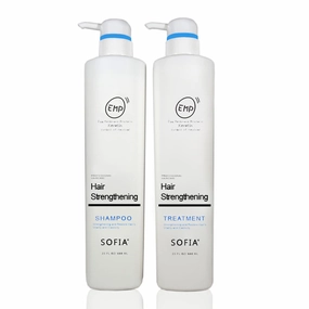 Dull Hair Strengthening Shampoo and Treatment for All Ages, 2 Pack (680ml each), Prevent Hair Loss, For All Hair Types, With Keratin and Collagen, Natural and Nourishing Formula