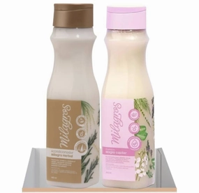 Duo Shampoo Magia Capilar   Acondicionador Herbal Milagro herbal milagro 15.2oz - Colombia Hair - Hair Loss - Crecimiento Capilar - romero, hialuronic acid, argan and jojoba oil