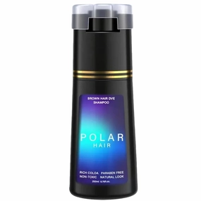 Dye Shampoo, Haircare Instant Dye Shampoo for Women & Men (Black)
