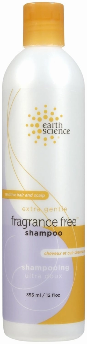 Earth Science Shampoo for Sensitive Hair & Scalp - Fragrance Free - 12 oz
