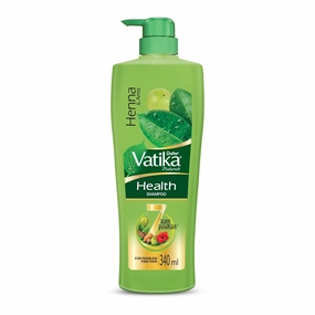 eartheasy Vayu-teeka Health Shampoo - 340ml | For Smooth, Shiny & Nourished Hair | Repairs Hair damage, Controls Frizz | For All Hair Types | Goodness of Henna & Amla
