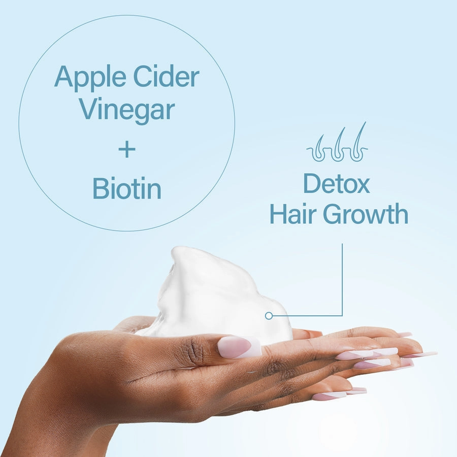 Ebin Braid Formula No-Rinse Cleansing Foam (Apple Cider Vinegar Biotin)