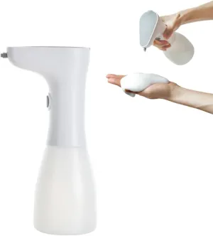 Electric Foam Maker for Shampoo Body Wash Face Wash Dish Soap Dispenser Kitchen Home Use IPX5 Waterproof Type-C Quick Charge Multi-Purpose Soap Dispenser Delicate Foam Filtered No Clogging