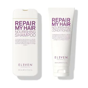 ELEVEN AUSTRALIA Repair My Hair Shampoo & Conditioner Bundle 10.1 Fl Oz each