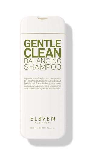 ELEVEN AUSTRALIA Gentle Clean Balancing Shampoo - Mild Daily Shampoo for All Hair Types, Removes Buildup While Maintaining Moisture, Lightweight Formula for Fresh, Healthy-Looking Hair