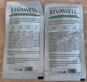 Elvawell White Truffle Oil Control Shampoo and Extra Volume Conditioner Set (500 ml), Turquoise