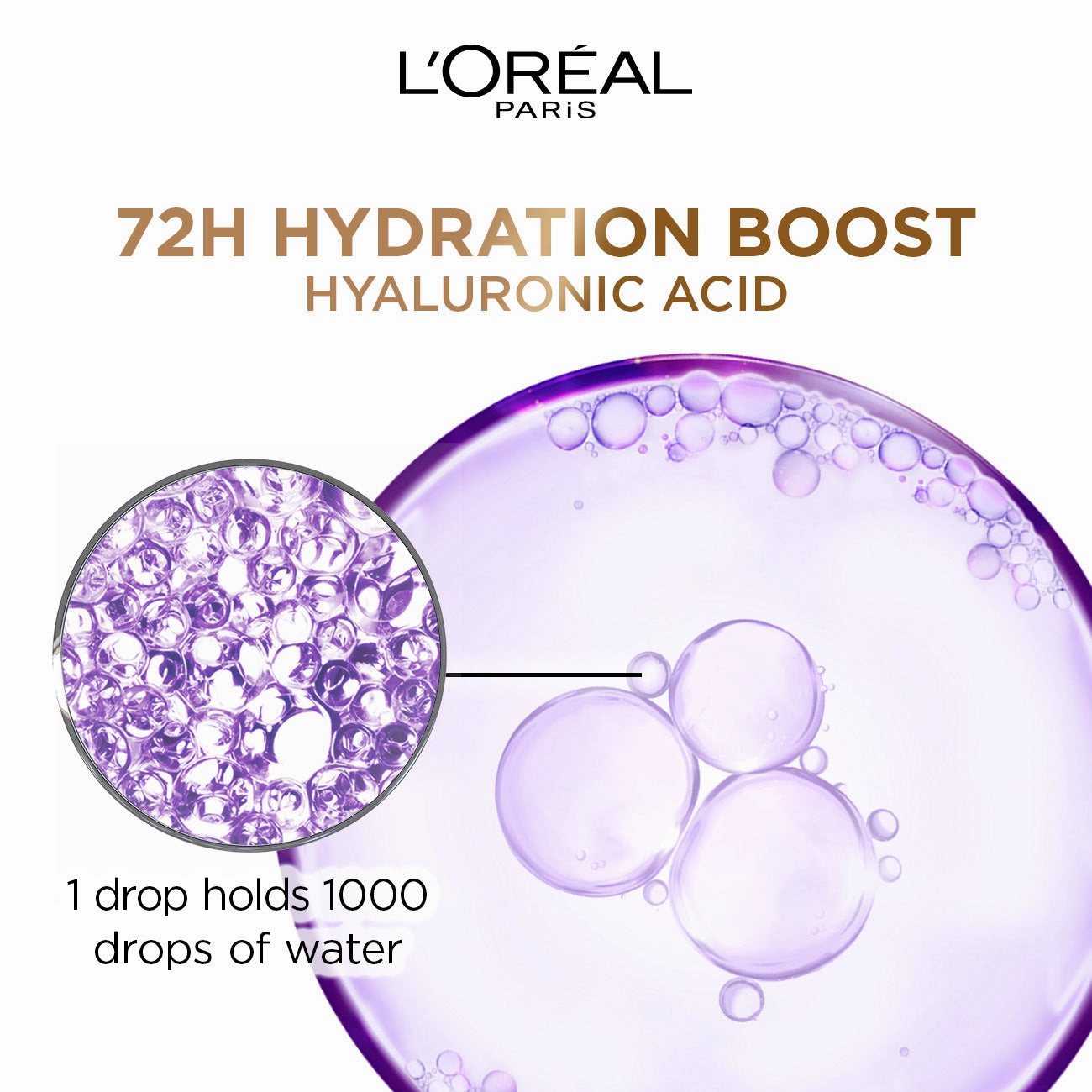 Elvive 72 hours Hyaluron Moisture Filling Shampoo for Reviving Dehydrated Hair