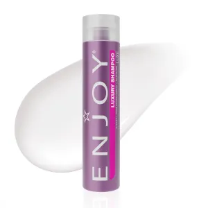Enjoy Luxury Shampoo - Eliminates Frizz Cleansing Moisturizing Smoothing - Sulfate Free For Thick Coarse or Curly Hair (10.1 Fl Oz)