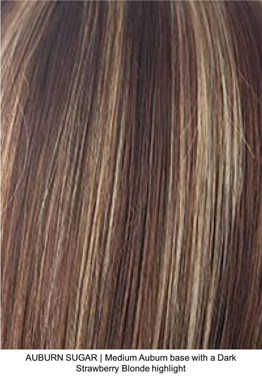 ERIKA Double Mono Synthetic Wig by Amore, 5PC Bundle: Wig, 4oz Mara Ray Enriched Shampoo, Conditioner, Wide Tooth Comb, and 19 Page Belle of Hope Guide (Auburn Sugar)