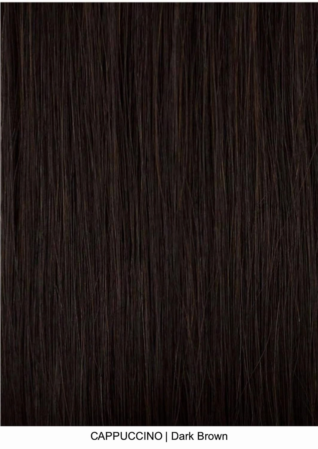 ERIKA Double Mono Synthetic Wig by Amore, 5PC Bundle: Wig, 4oz Mara Ray Enriched Shampoo, Conditioner, Wide Tooth Comb, and 19 Page Belle of Hope Guide (Cappucino)