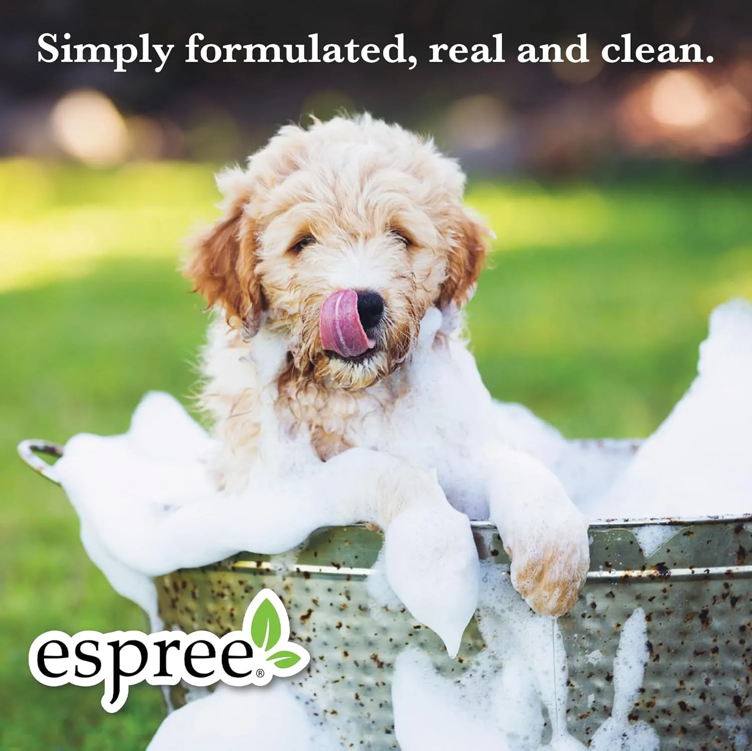 Espree Simple Shed Shampoo, Bathing System, 1 Gallon