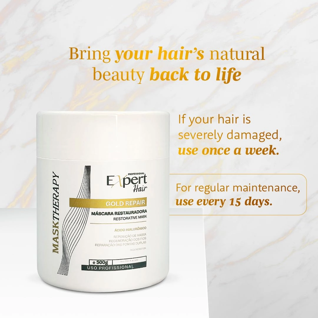 Expert Hair Kit: Deep Cleaning Shampoo   Sensation Texturizing Cream   Gold Repair Mask
