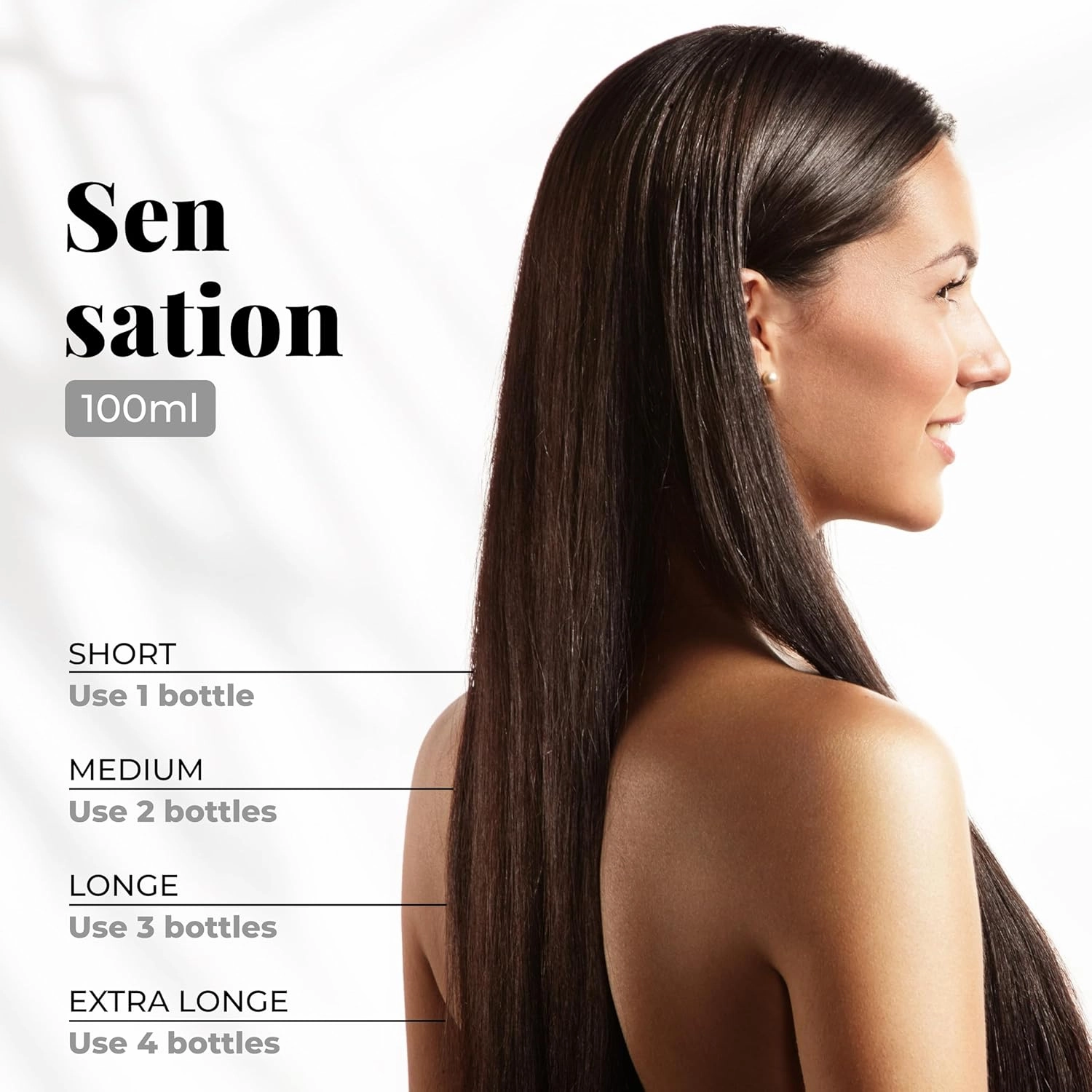 Expert Hair Sensation Keratin Hair Treatment Brazilian 100ml (2Pack)   Deep Cleansing Shampoo 30ml -Anti Frizz, Long Lasting Results-Keratina Para Alisar El Pelo, Keratina Brasileña– Complete Set